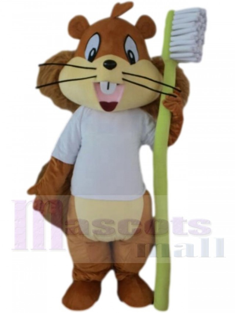 Squirrel mascot costume