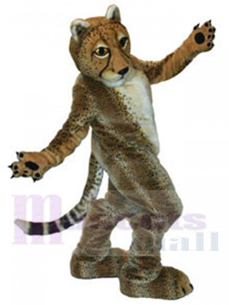 Cheetah mascot costume