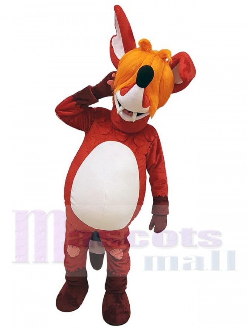 Fox mascot costume