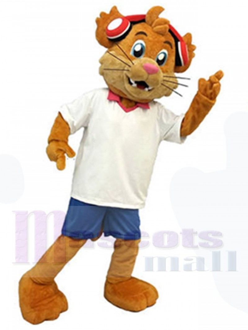 Wolf mascot costume