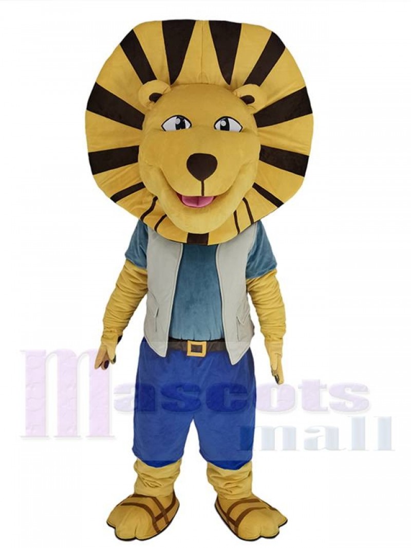 Lion mascot costume