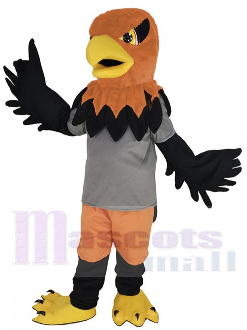 Hawk mascot costume