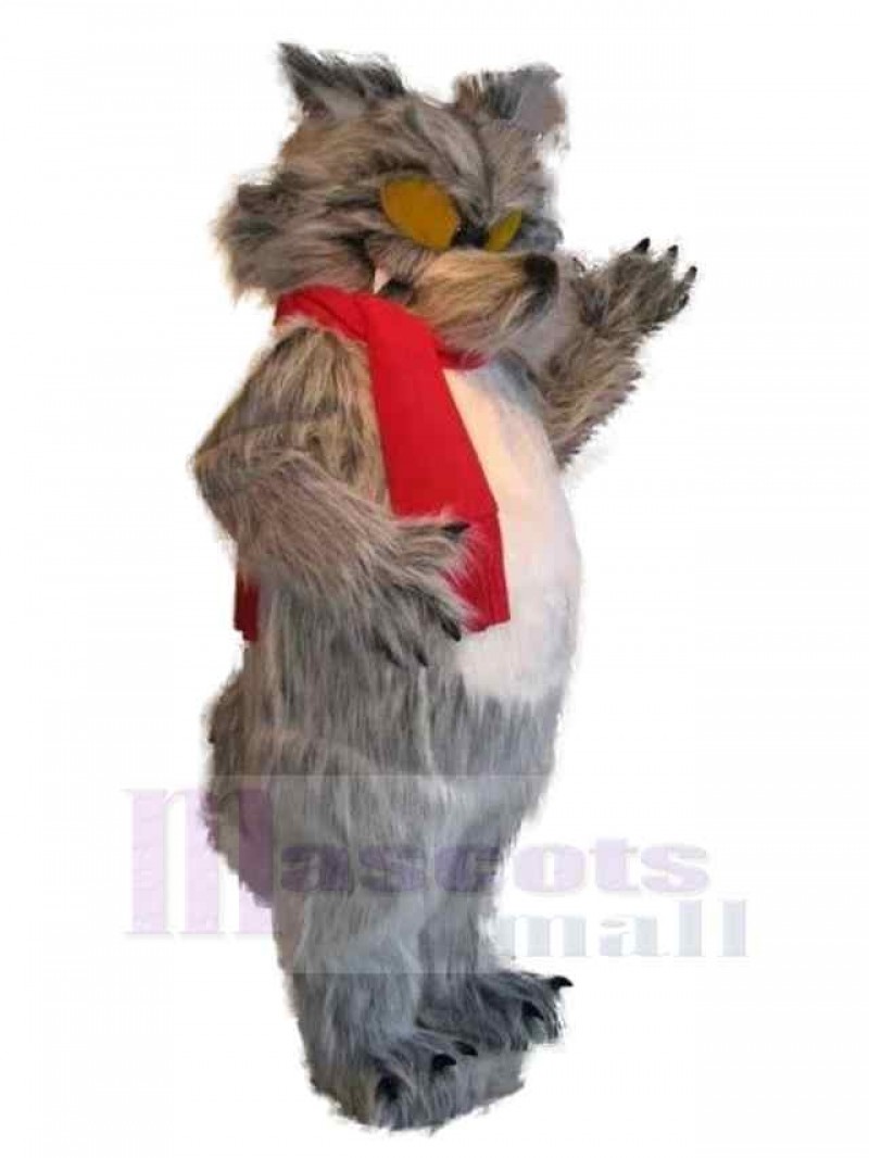 Wolf mascot costume