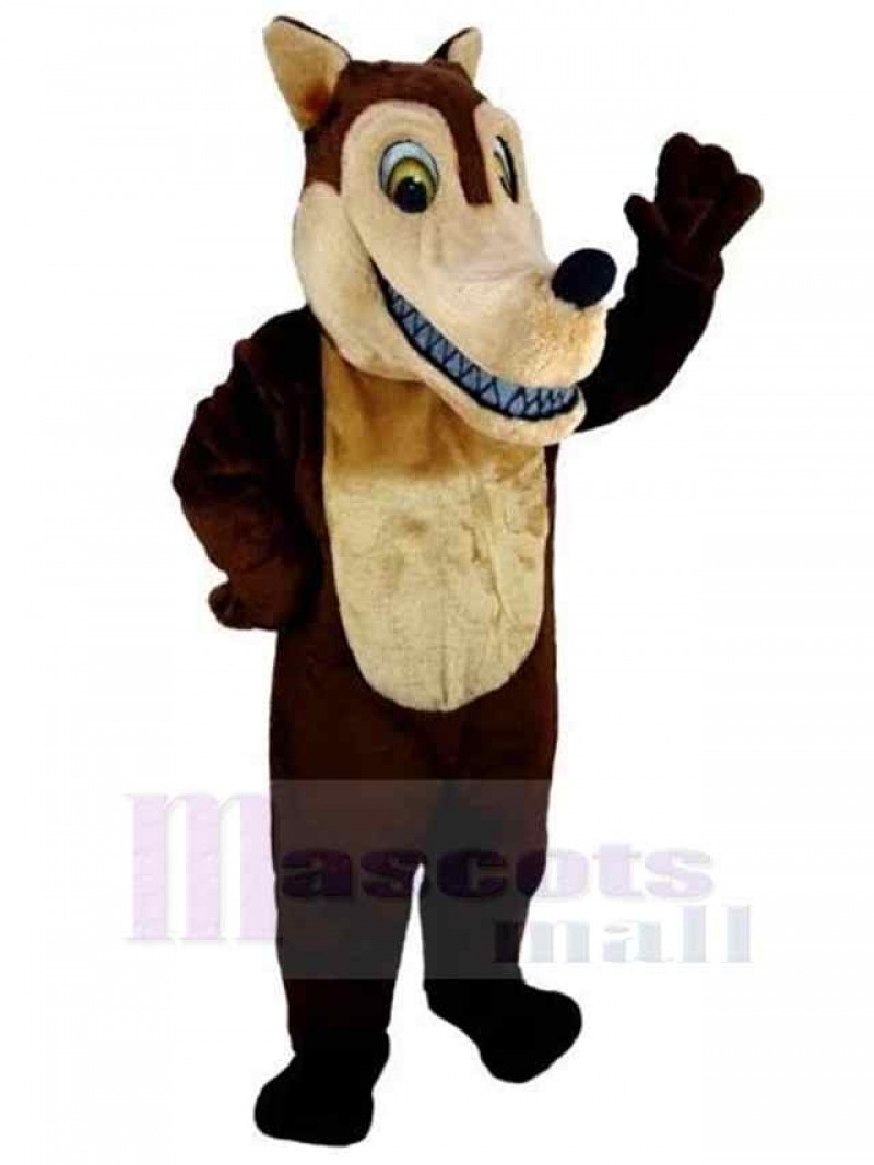 Wolf mascot costume