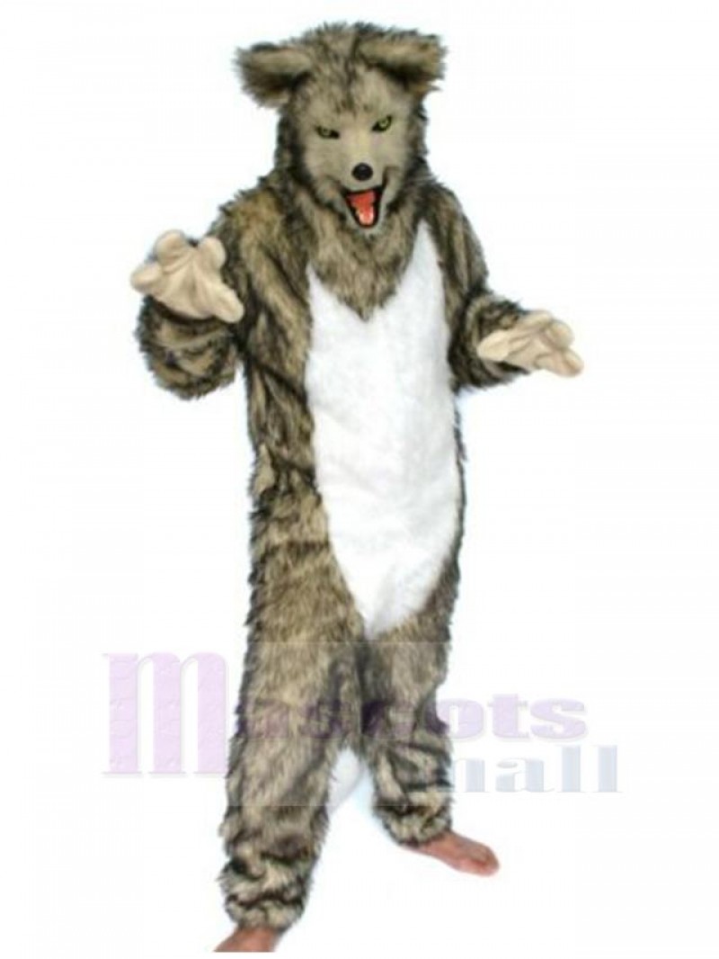 Wolf mascot costume