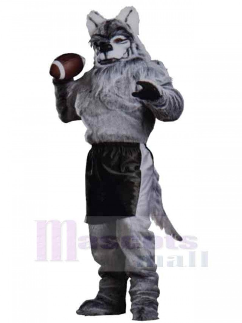 Wolf mascot costume