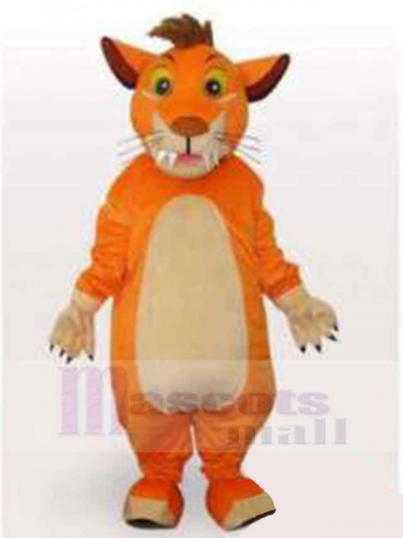 Tiger mascot costume