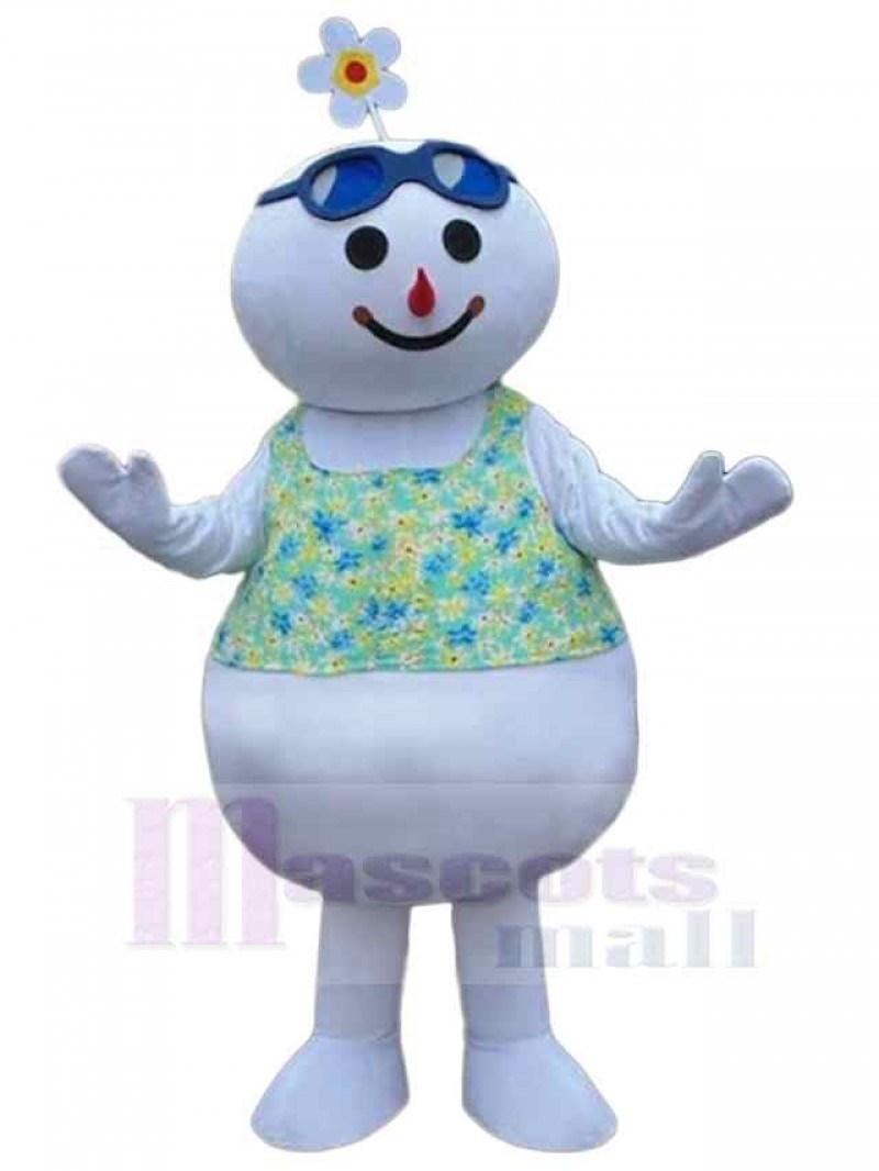 Snowman mascot costume