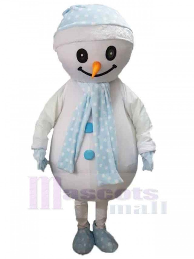 Snowman mascot costume