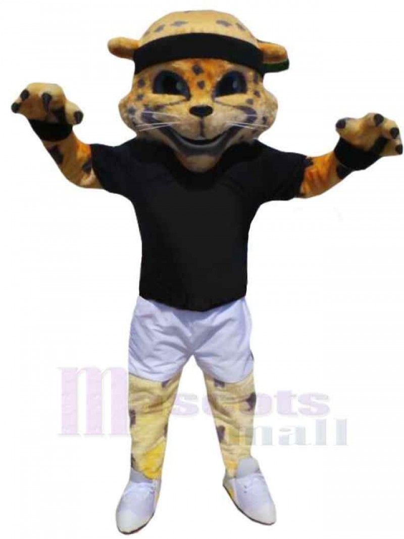 Leopard mascot costume