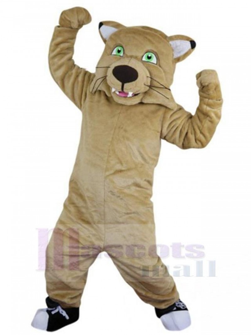 Leopard mascot costume