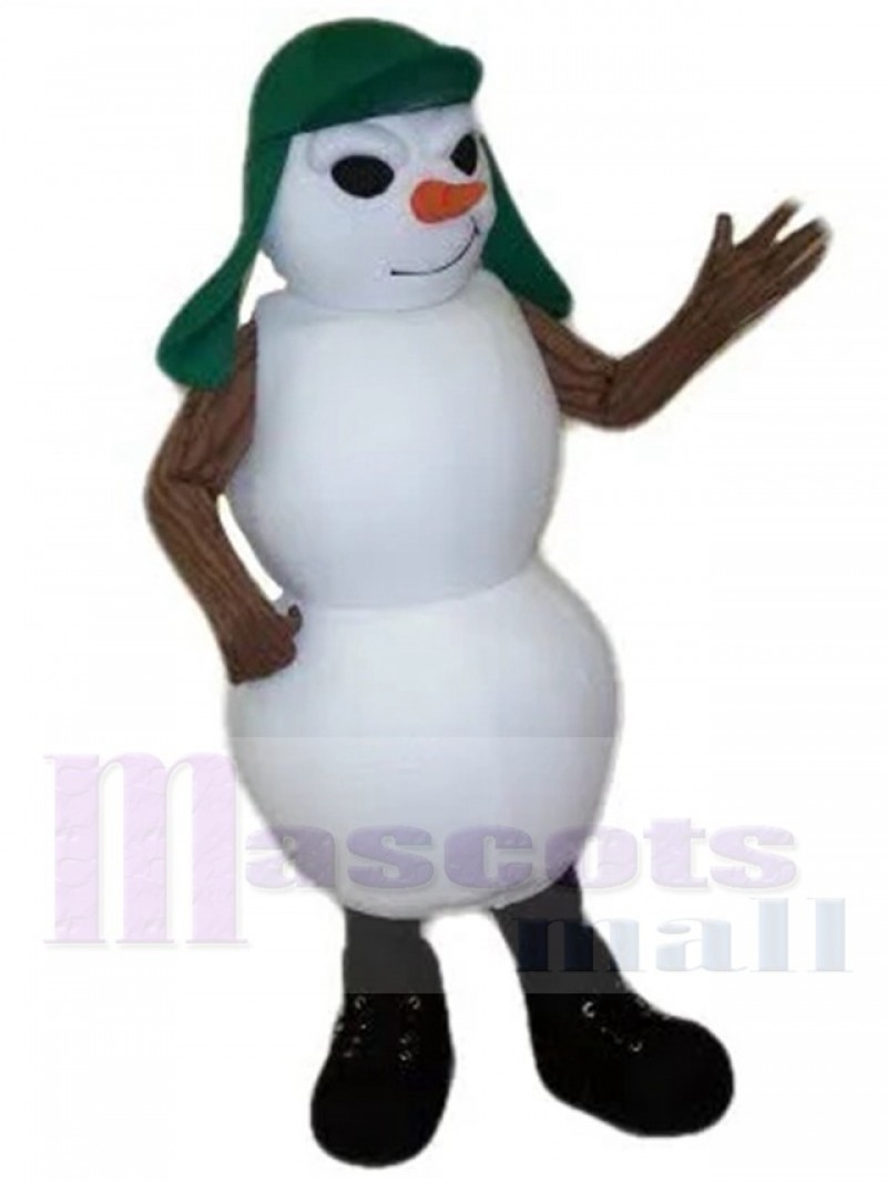 Snowman mascot costume