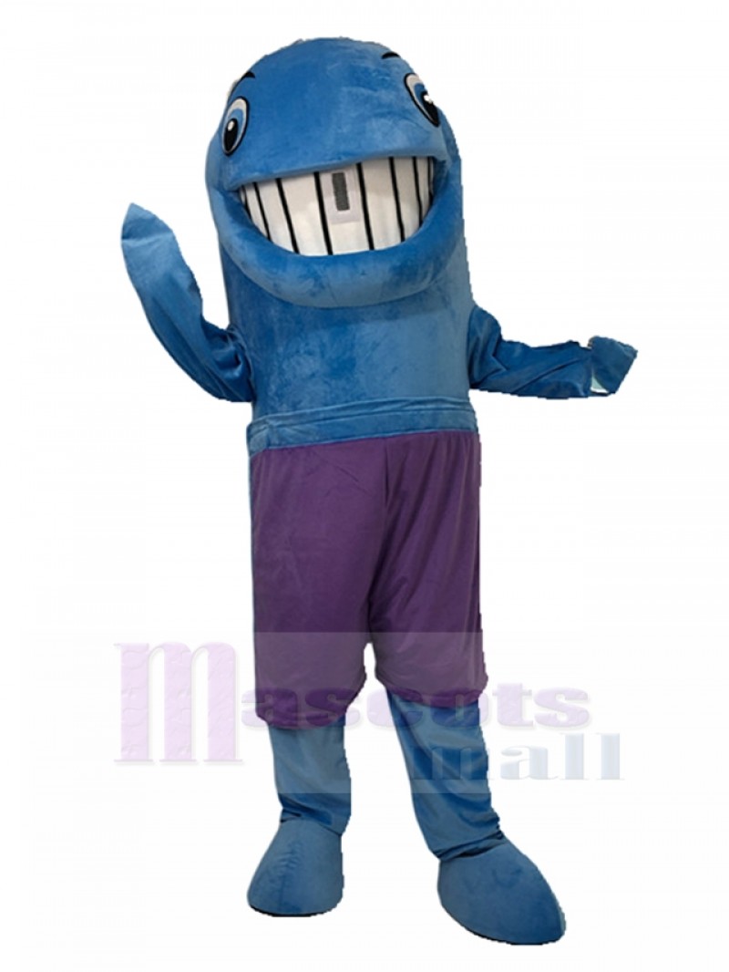 Whale mascot costume