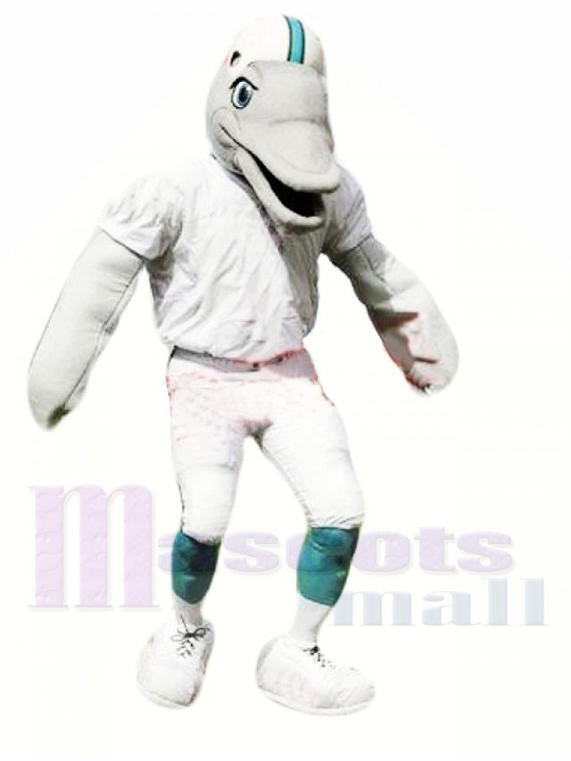 Sporty Dolphin Mascot Costume