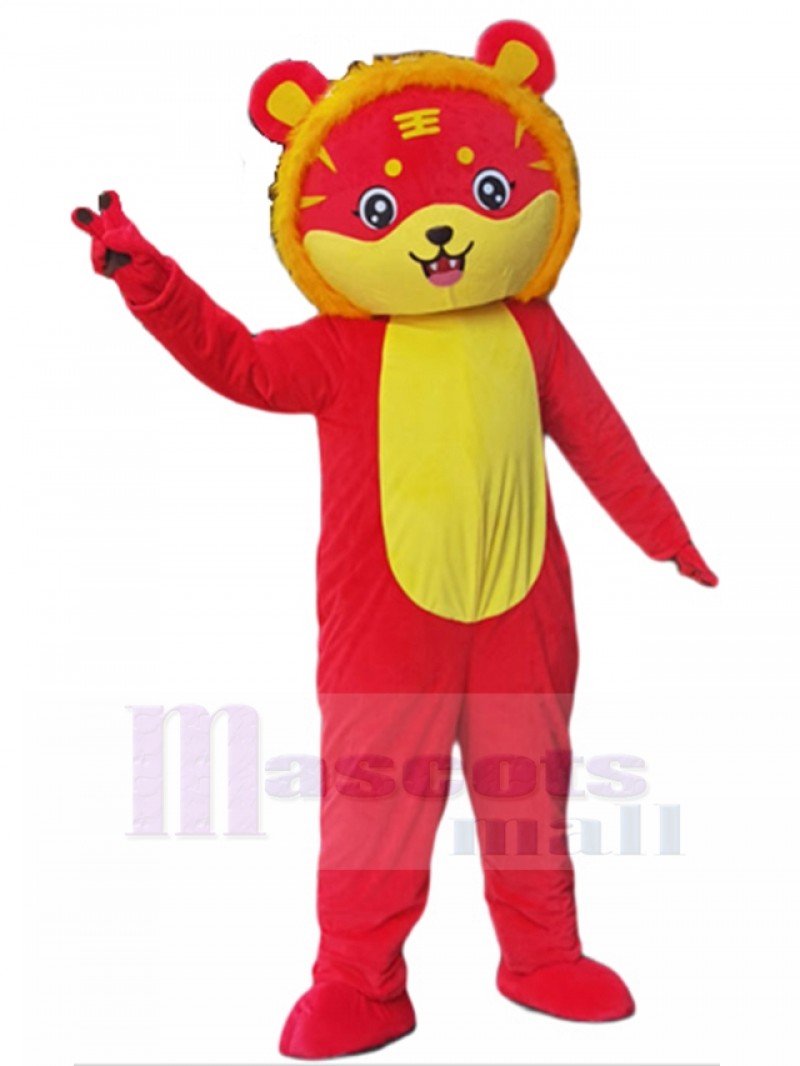 Tiger mascot costume