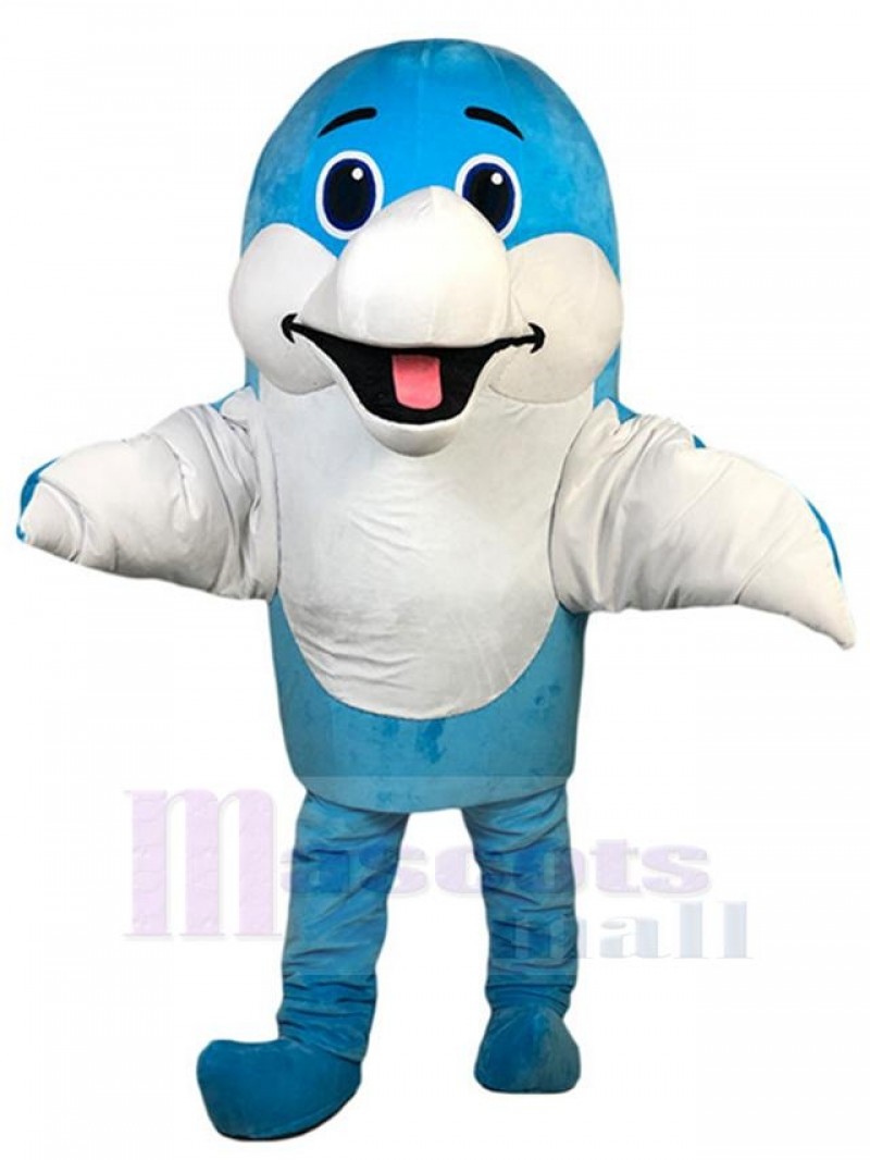 Dolphin mascot costume