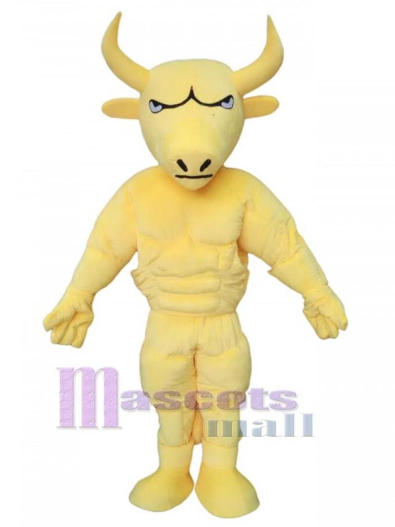 Bull mascot costume