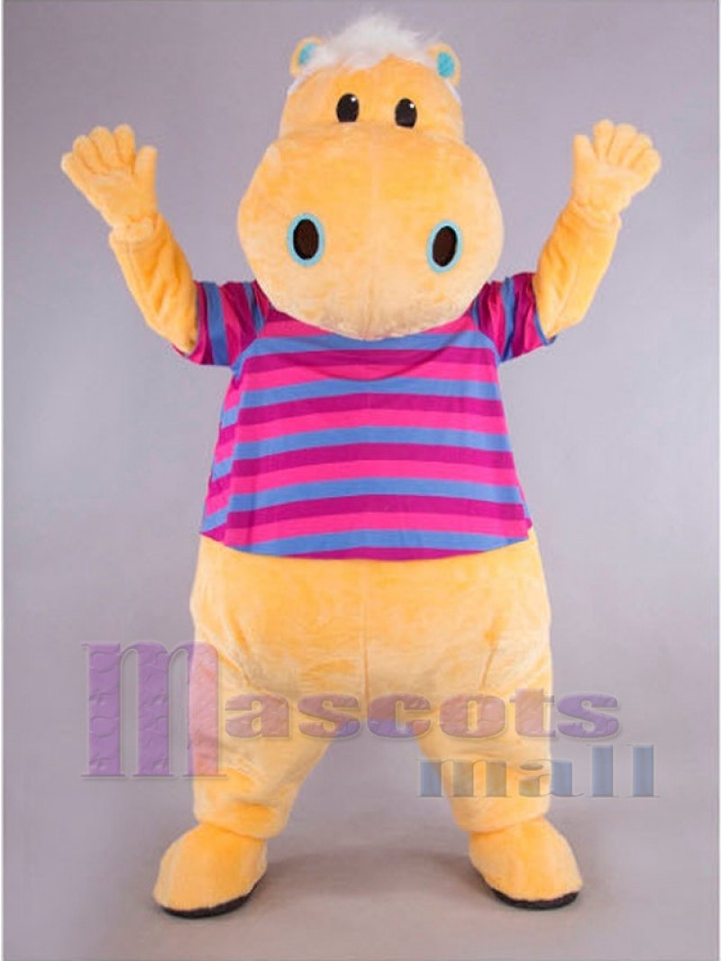 Hippo mascot costume