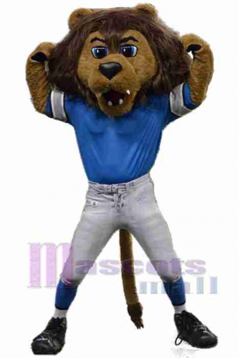 Sport Power Lion Mascot Costume