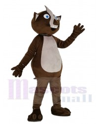 Brown Wombat Mascot Costume Animal