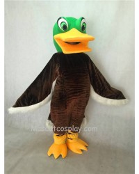 Hot Sale Adorable Realistic New Green Head Brown Mallard Duck Mascot Costume