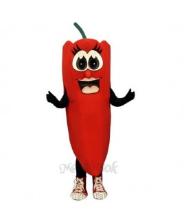 Ms Red Pepper Mascot Costume