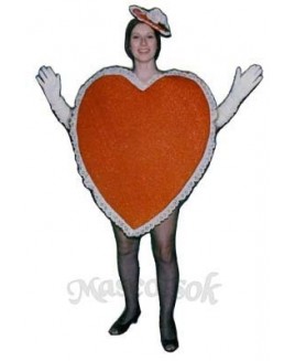 Heart Mascot Costume