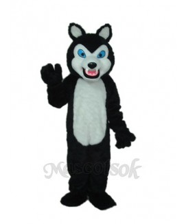 Sharp Teeth Wolf Mascot Costume