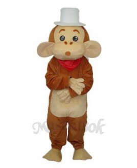 Cap Monkey Mascot Adult Costume