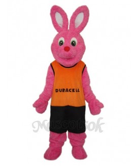 Easter Deer Rabbit with Orange Vest Mascot Adult Costume