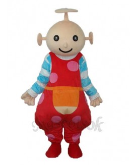 Baby Red Antenna Garden Mascot Adult Costume