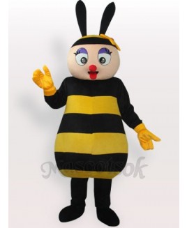 Bee Short Plush Adult Mascot Costume