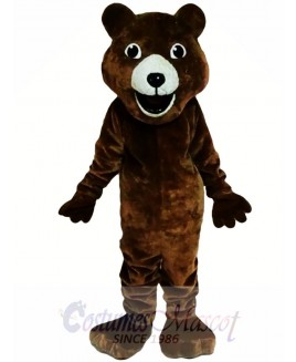 Brown Bear Mascot Costume