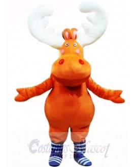 New Big Moose Deer Mascot Costume