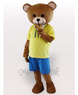 Teddy Bear Adult Mascot Costume