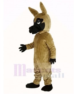 Brown Dane Dog Mascot Costume Animal