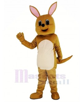 Cute Brown Kangaroo Mascot Costume Animal