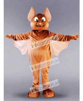 Brown Flying Bat Mascot Costume