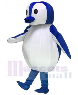 Blue and White Penguin Mascot Costumes