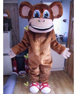 High Quality Adult Cheeky Monkey Mascot Costume