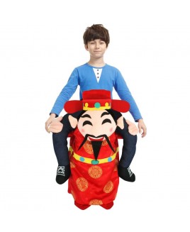 Mammon Carry me Ride on Halloween Christmas Costume for Adult/Kid