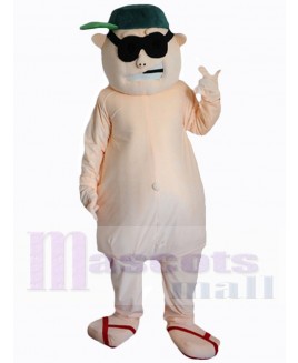 Fat Man mascot costume