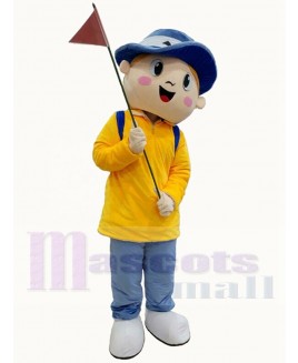 Boy mascot costume