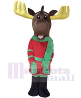 Deer Reindeer mascot costume