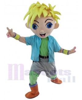 Boy mascot costume