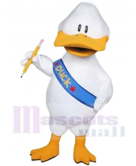 Click Clack Duck mascot costume