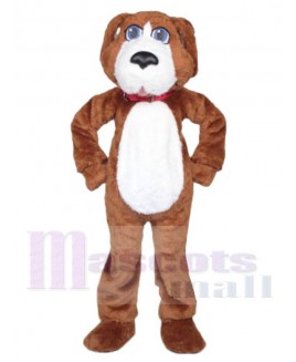 Browne the Puppy Dog mascot costume