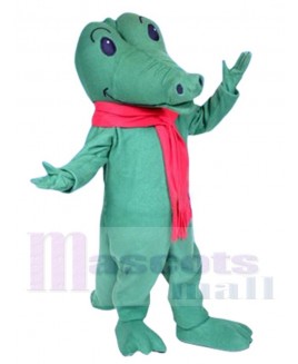 Crocodile mascot costume