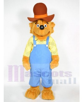 The Berenstain Bears Papa Bear mascot costume