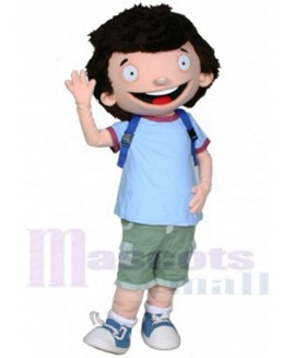 George Brown Boy mascot costume